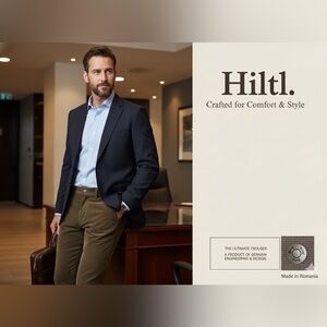 Hiltl Brown Corduroy Pants size 34 (34 x 31)